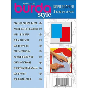 Burda Kopieerpapier Blauw-Rood