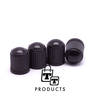 TT-products ventieldoppen plastic zwart 4 stuks