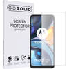 GO SOLID! Screenprotector voor Motorola Moto G22 gehard glas