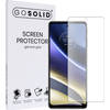 GO SOLID! Screenprotector voor Motorola Moto G51 gehard glas