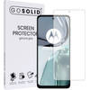 GO SOLID! Screenprotector voor Motorola Moto G13 gehard glas