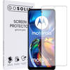 GO SOLID! Screenprotector voor Motorola moto E32 gehard glas