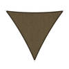 Shadow Comfort driehoek 5x5x5m Japanese Brown met bevestigingsset