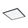 EGLO Salobrena 1 Plafondlamp - LED - 45 cm - Zwart/Wit - Aluminium