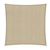 Shadow Comfort vierkant 3,6x3,6m Neutral Sand met bevestigingsset