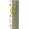 Opti 4802 S60 spiraalrits 6mm deelbaar 55 cm met fulda ritsentrekker Grijs Groen