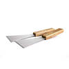 Yakiniku - BBQ Accessoire Spatel Set van 2 Stuks - Kunststof - Bruin