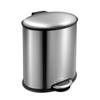 EKO - Ellipse pedaalemmer 20 ltr, EKO - Stainless steel Plastic - mat RVS