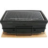 Yakiniku - BBQ Accessoire Tafelgrill - Roestvast Staal - Zwart