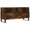 vidaXL Tv-meubel 102x36x50 cm bewerkt hout gerookt eikenkleurig