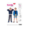 Burda 9281 Jurk/Top 104-146