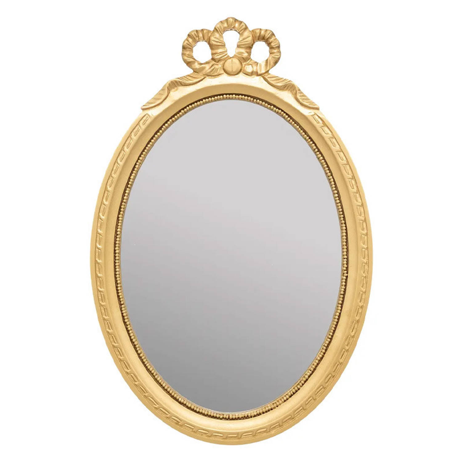 Spiegel-wandspiegel Little Princess gouden rand kinderkamer 29 x 43 cm Spiegels
