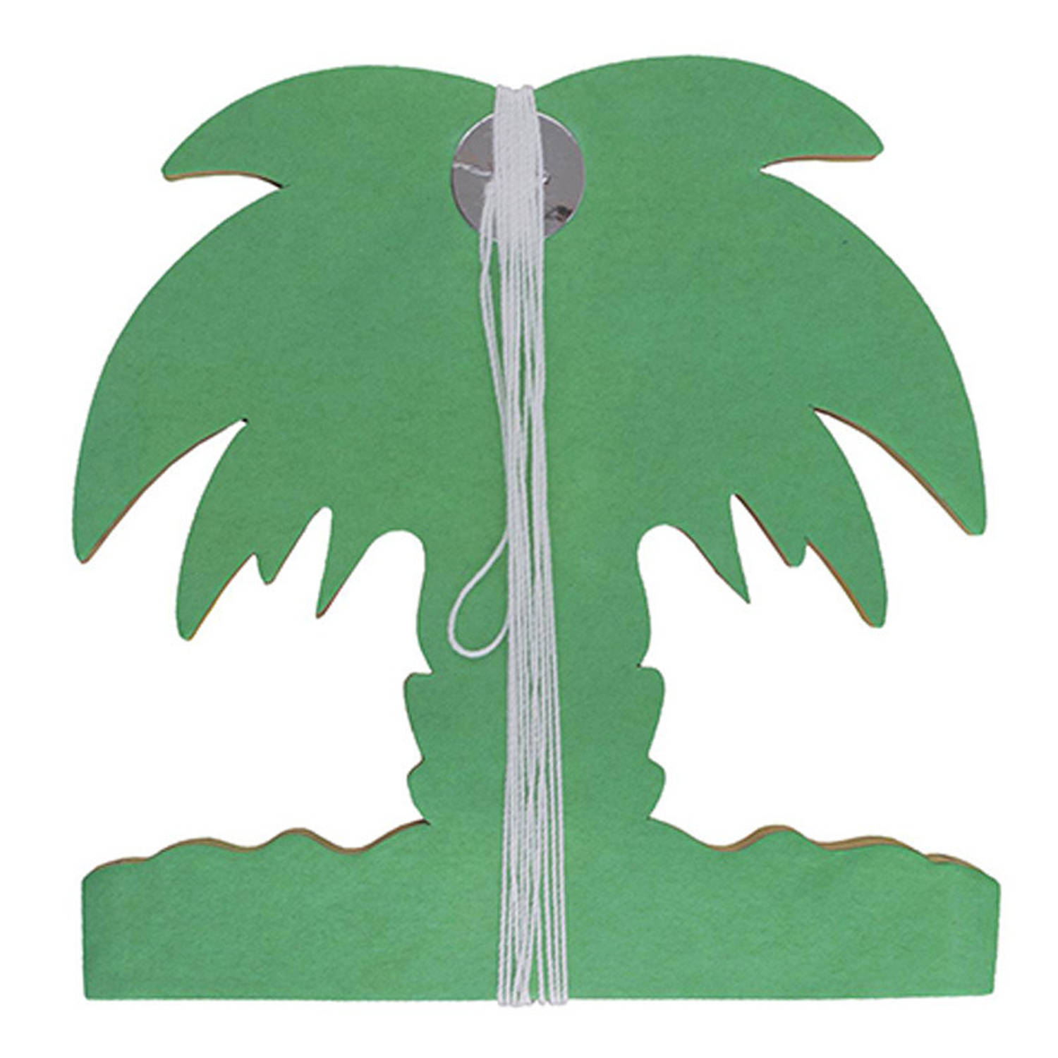 Hawaii palmbomen thema feestslinger gekleurd 400 cm papier Feestslingers