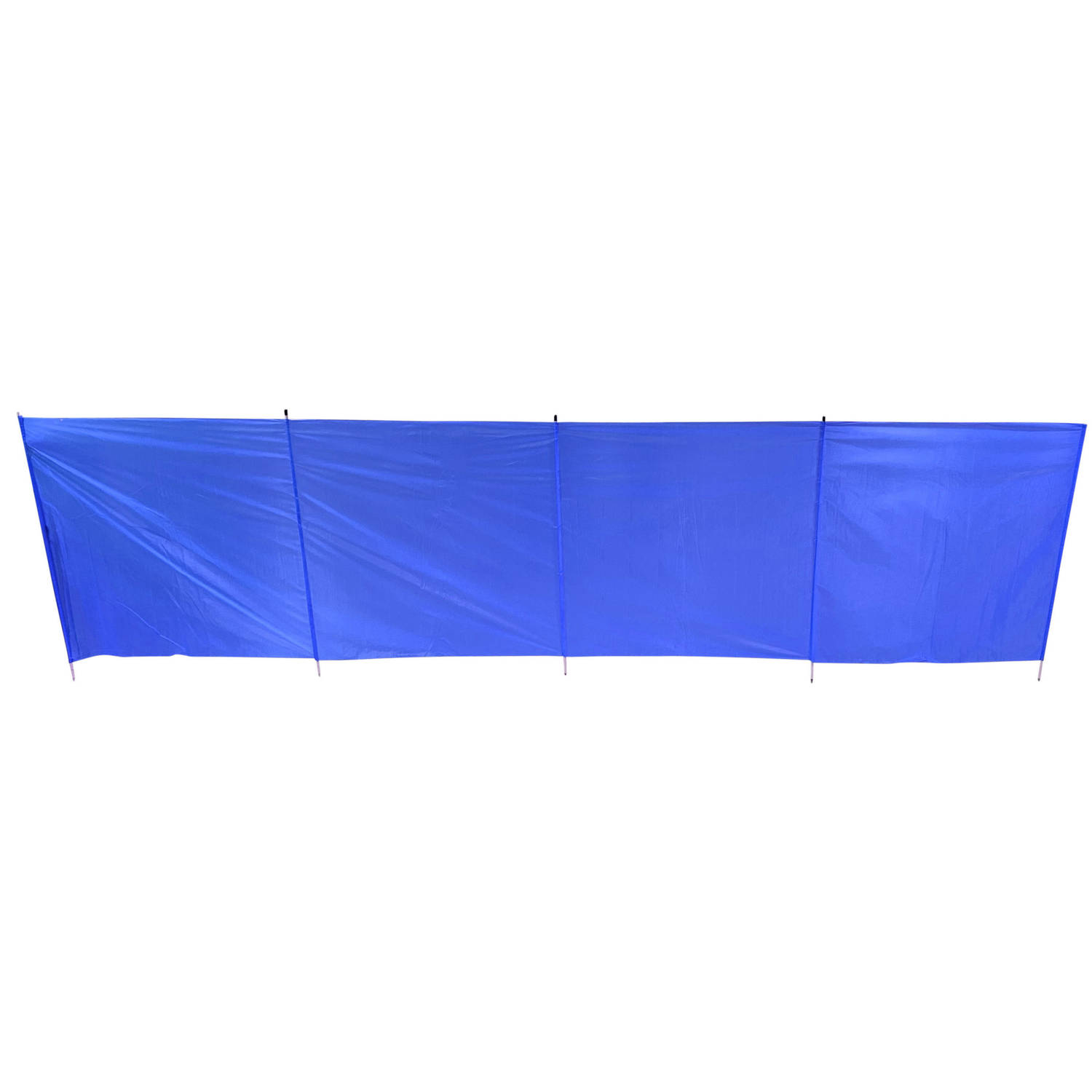 Privacy-windscherm blauw 2,25 x 0,5 meter Strand-camping Windschermen