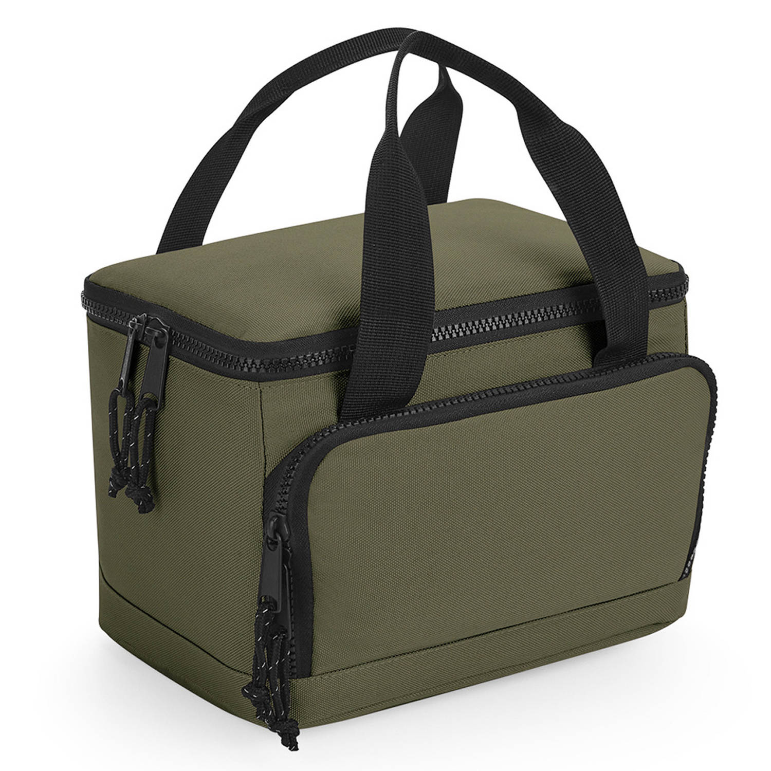 Bagbase koeltasje-lunch tas model Compact 24 x 17 x 17 cm 2 vakken military groen klein model Koelta