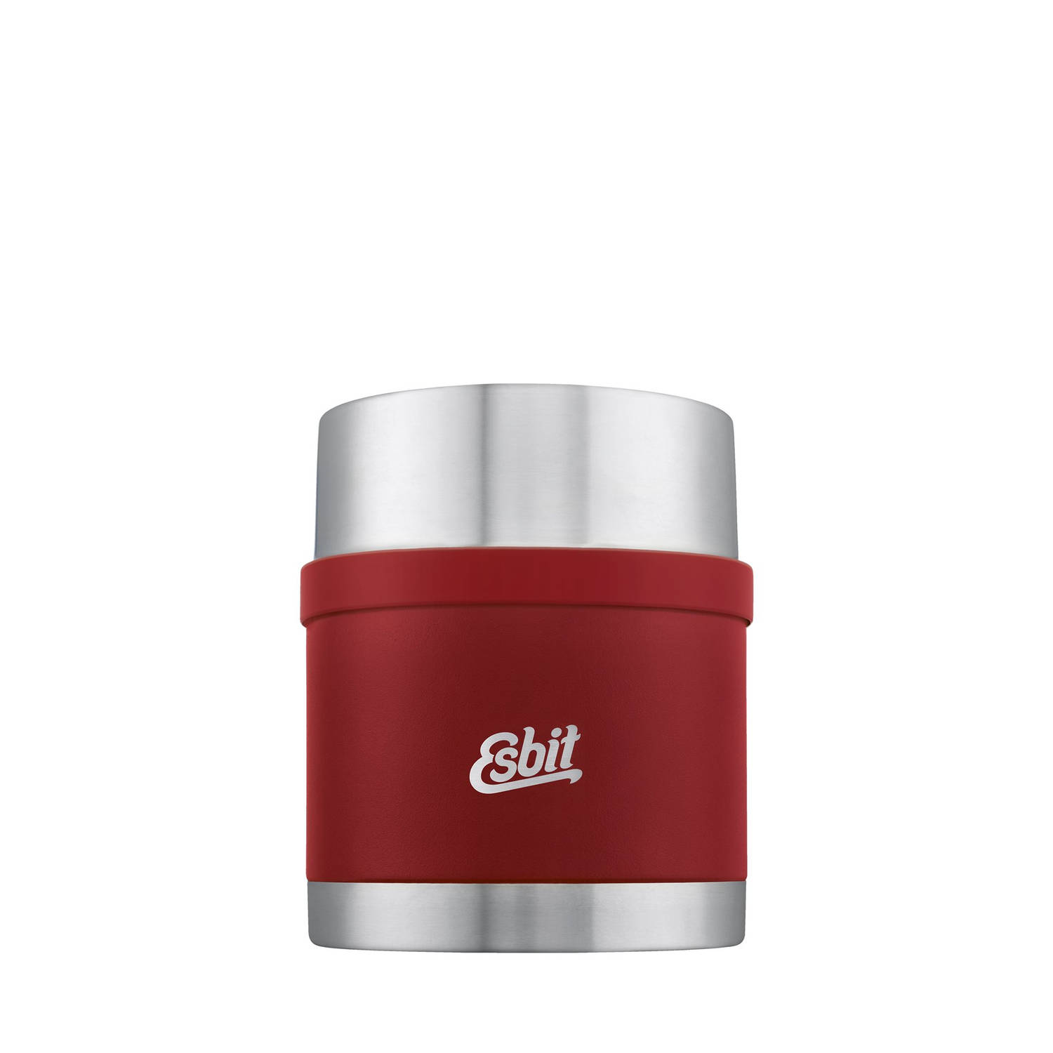 Esbit Sculptor Thermos Voedselcontainer - 500 ml - RVS - Bordeaux Rood