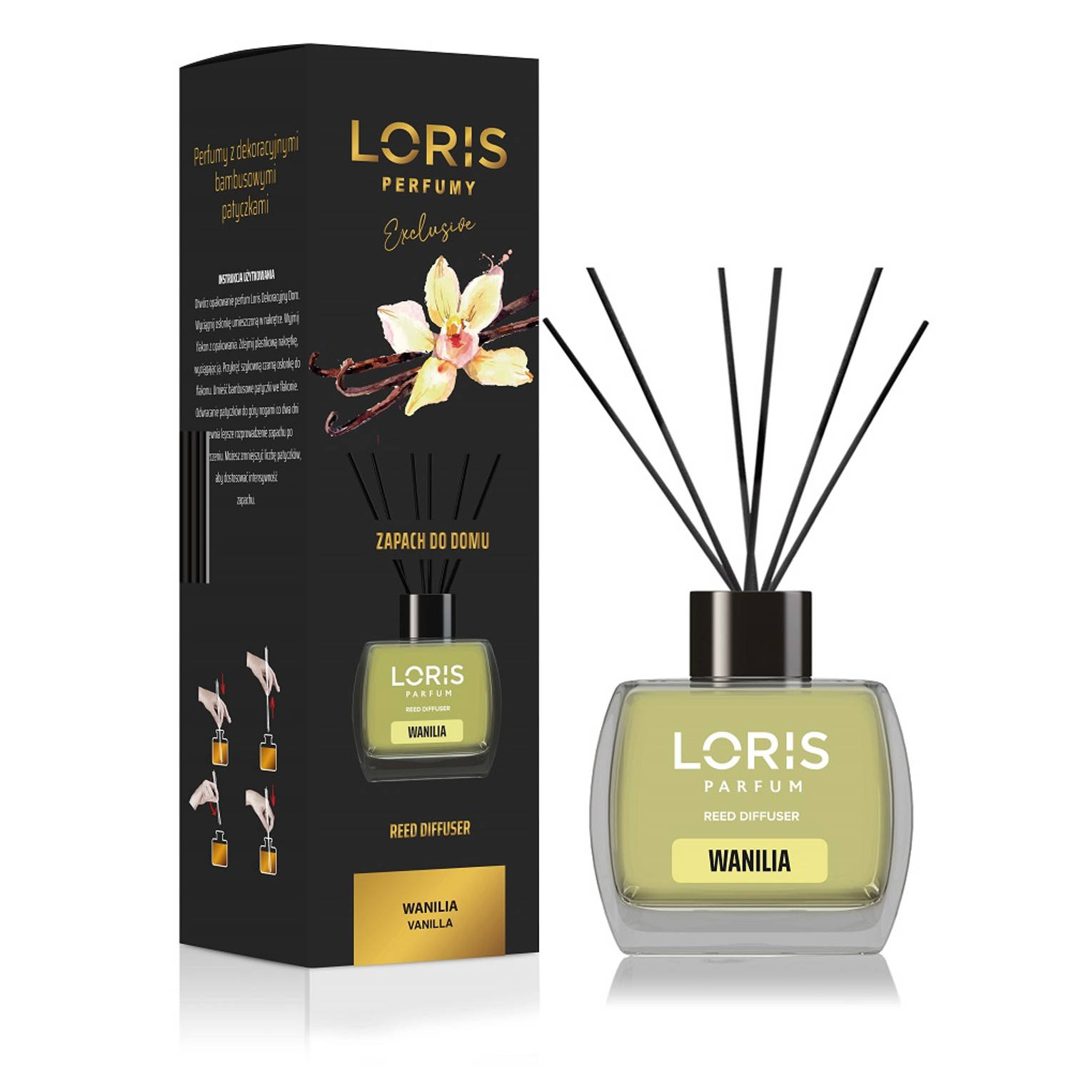 Loris Parfum - Vanille - Huisgeuren - Geurstokjes
