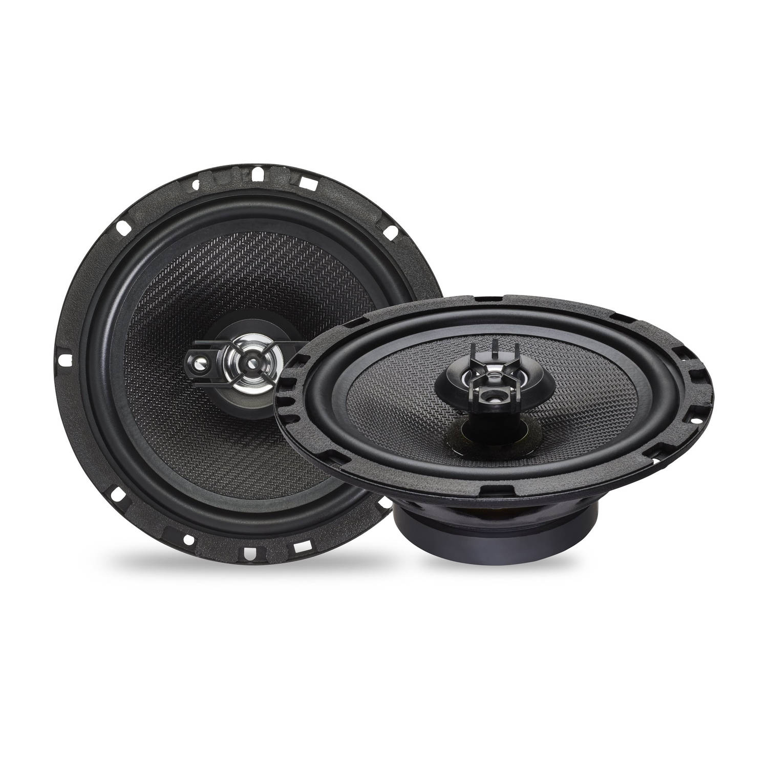 Caliber Autospeakers 30 Mm Mylar Dome Tweeters 120W Max Coaxiale Luidsprekers Speakerset 16,5 cm (CD