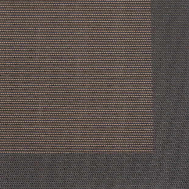 Placemats Hampton - 1x - bruin - PVC - 30 x 45 cm - Placemats