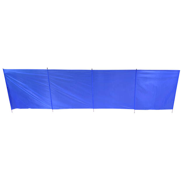 Privacy/windscherm - blauw - 2,25 x 0,5 meter - Strand/camping - Windschermen