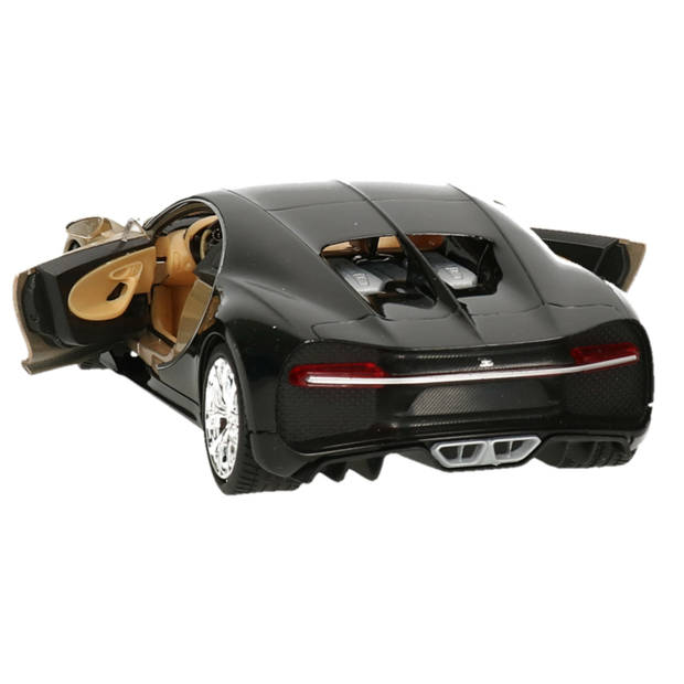 Modelauto/speelgoedauto Bugatti Chiron 2017 goud schaal 1:24/19 x 8 x 5 cm - Speelgoed auto's