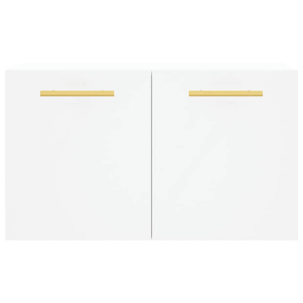 The Living Store Wandkast - Wandgemonteerd - 60 x 36.5 x 35 cm - Wit