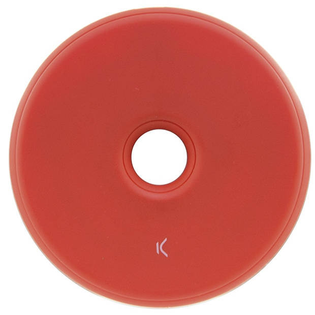 KSIX Mini draadloze oplader 5W rood