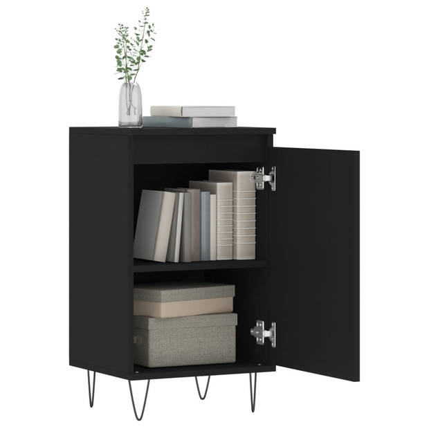 The Living Store Dressoir - Dressoirs - 40 x 35 x 70 cm - Zwart