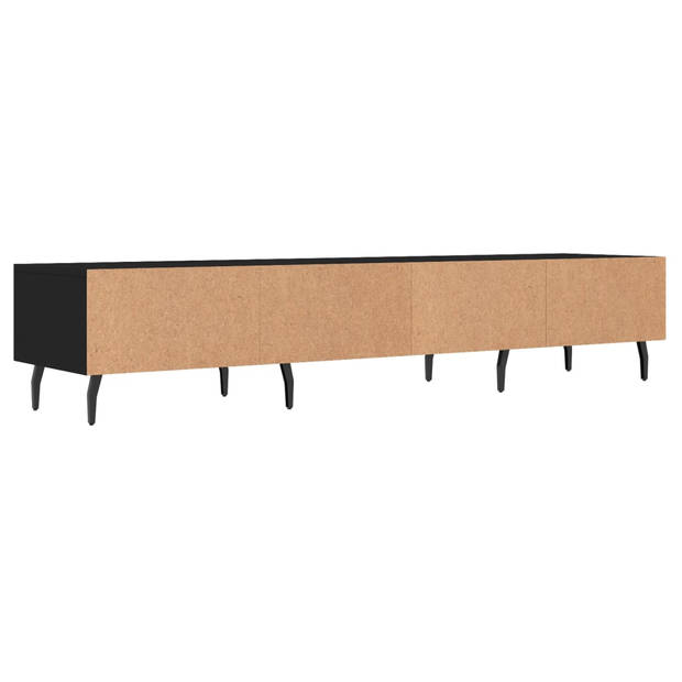 The Living Store TV-meubel Zwart - 150 x 36 x 30 cm - Stijlvol en praktisch