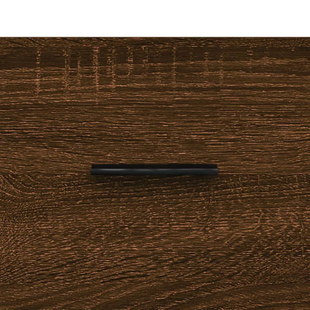 vidaXL Schoenenkast 60x35x105 cm bewerkt hout bruin eikenkleur
