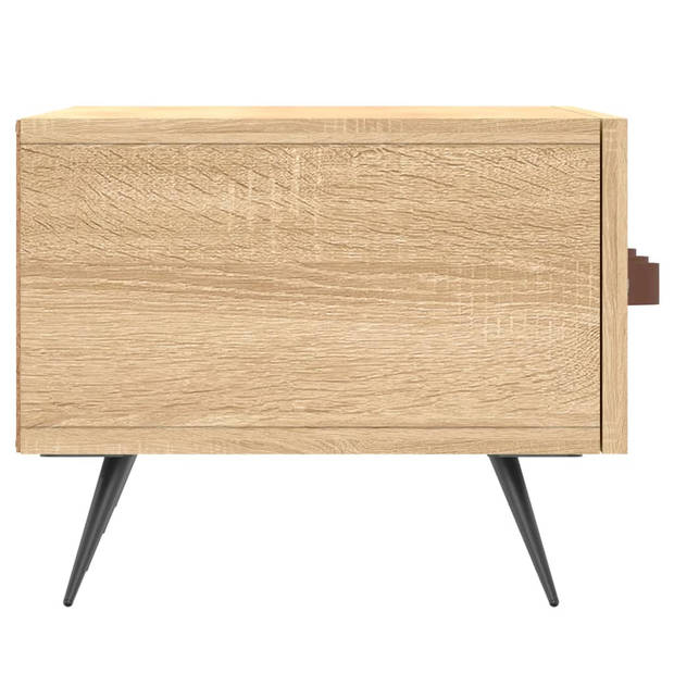 The Living Store Televisiekast Trendy Sonoma Eiken - 150x36x30 cm