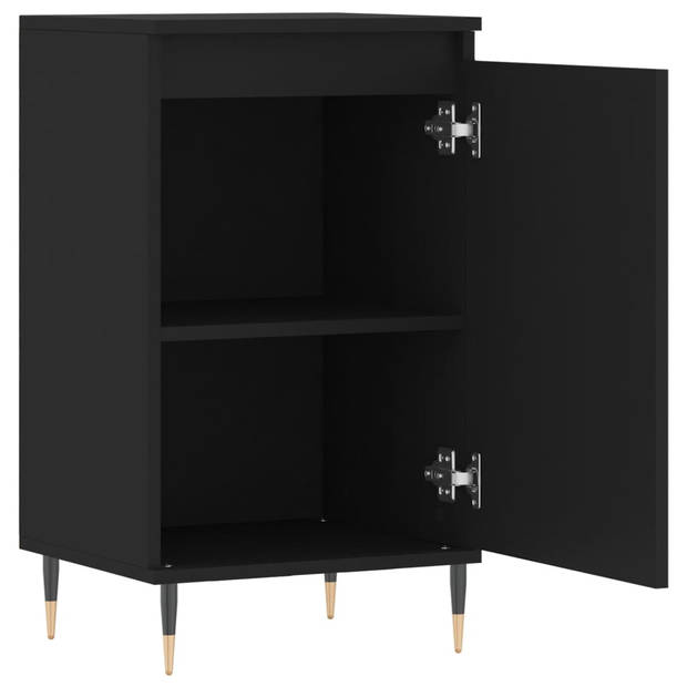 The Living Store Dressoir - Trendy - Kast - 40 x 35 x 70 cm - Zwart