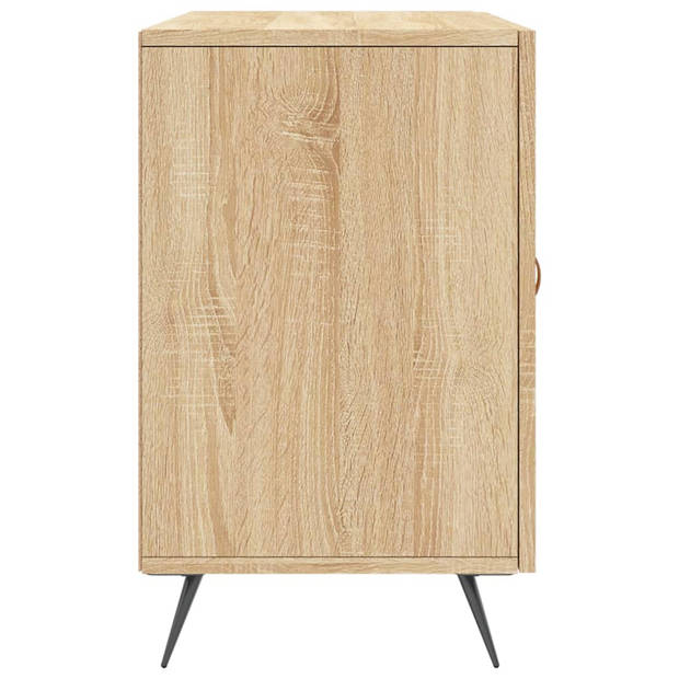 The Living Store Dressoir - Sonoma Eiken - 100 x 36 x 60 cm - Duurzaam Hout en Metaal