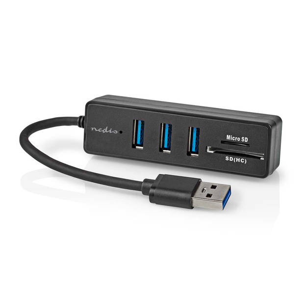 Nedis USB-Hub - CCGB61250BK01