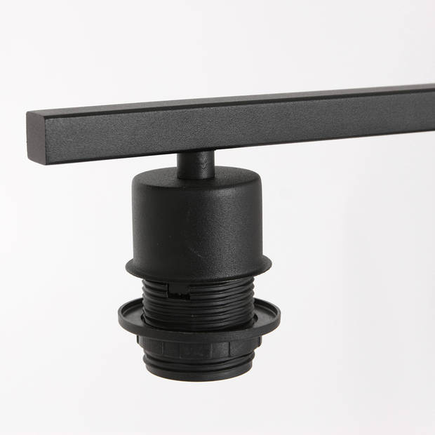 Steinhauer Stang tafellamp zwart metaal 48 cm hoog