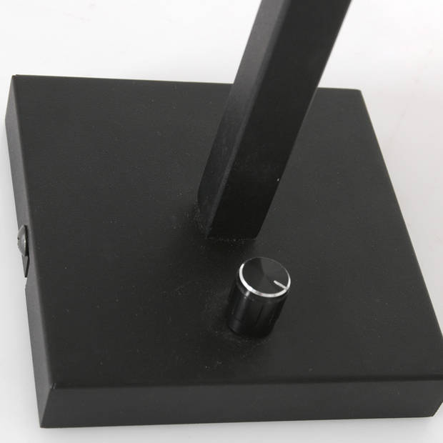 Steinhauer Stang wandlamp zwart metaal kapdiameter: 20 cm