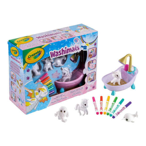 Crayola Washimals Peculiar Pets Speelset