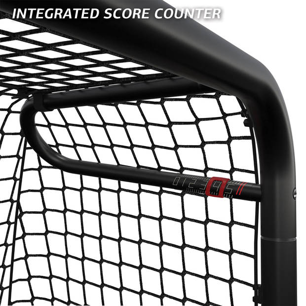 BERG SportsGoal M - Voetbaldoel - 160 x 240 cm - met pionnen en handige scoreteller - Goal