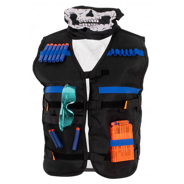Tactisch accessoire-vest geschikt voor NERF+ draagraketaccessoires en pijltjes
