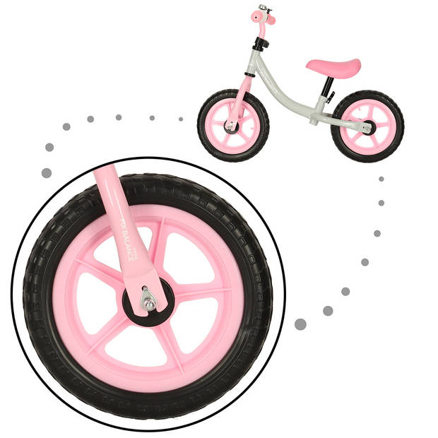 Trike Fix balance cross country loopfiets vanaf 2 jaar roze