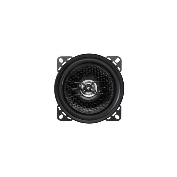 Caliber Autospeakers - Speakerset 10 Cm - 80W Max - 2 Wegs Coaxiale Luidsprekers - 30 Mm Tweeters (CDS4)