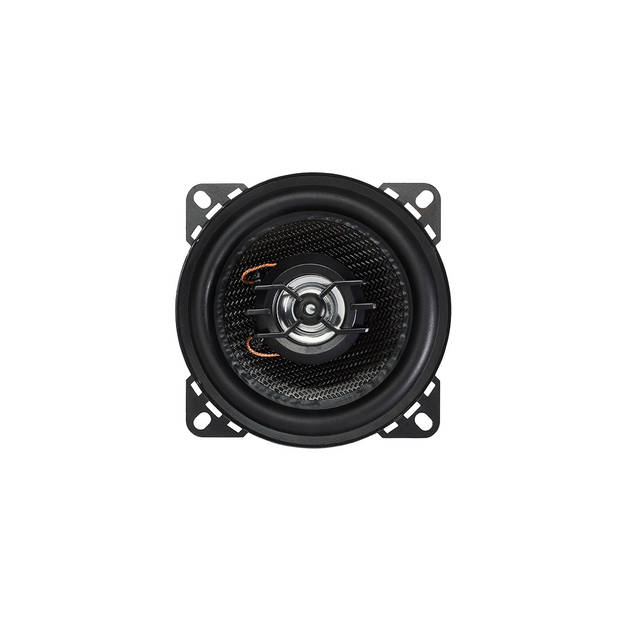 Caliber Autospeakers - Speakerset 10 Cm - 80W Max - 2 Wegs Coaxiale Luidsprekers - 30 Mm Tweeters (CDS4)