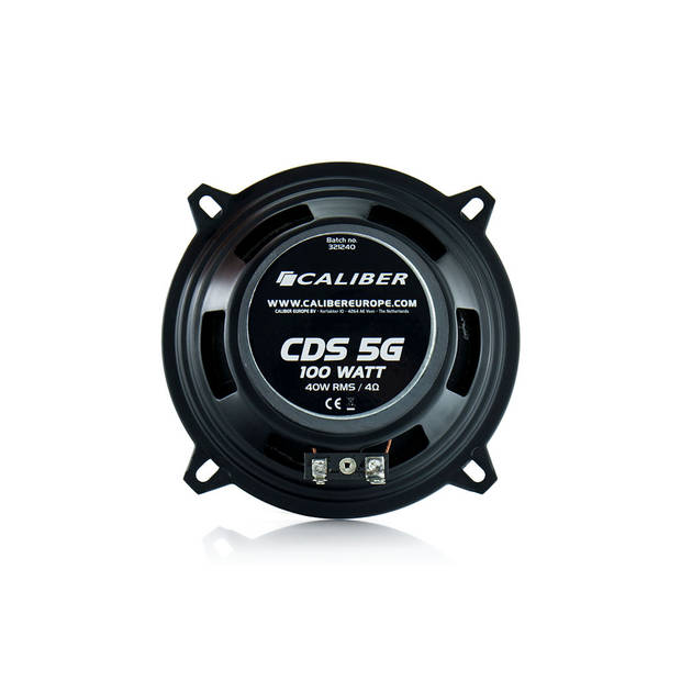 Caliber Autospeakers - 2 Wegs Coaxiale Luidsprekers - Speakerset 13 Cm - 30 Mm Tweeters - 100 W Max (CDS5G)