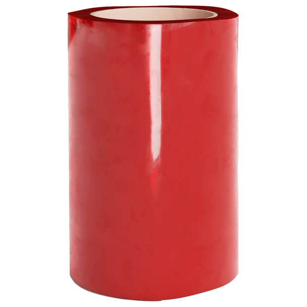 The Living Store Deurstrip - PVC isolatiemateriaal - 300mm x 2.6mm - Rood