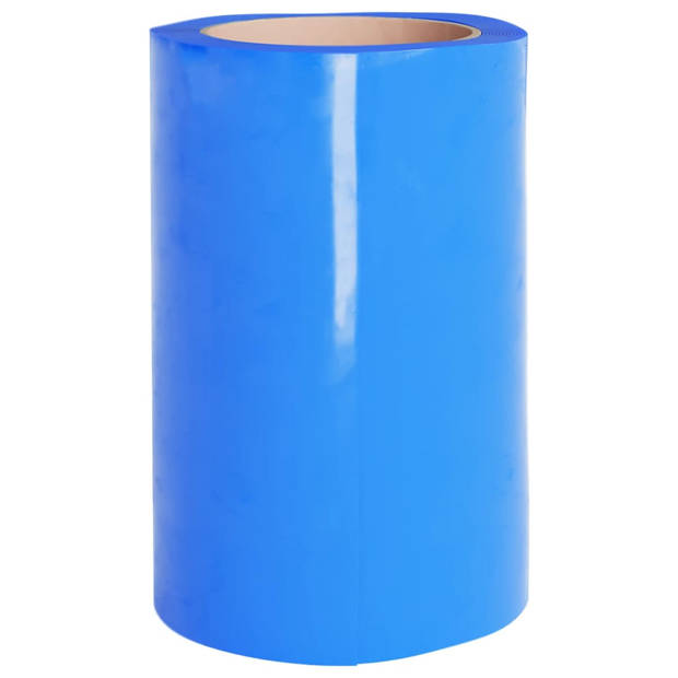 vidaXL Deurgordijn 300x2,6 mm 10 m PVC blauw