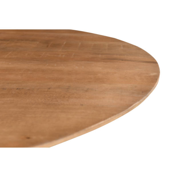 Livingfurn - Eetkamertafel Salvator 130cm - Mangohout