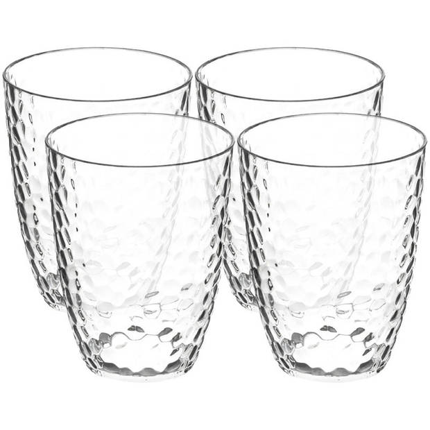 5Five Drinkglas Estiva - transparant - onbreekbaar kunststof - 380 ml - Drinkglazen
