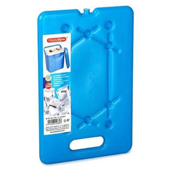 Plasticforte Koelelementen 200 gram - 11 x 16 x 1.5 cm - blauw - Voor koelbox en koeltas - Koelelementen