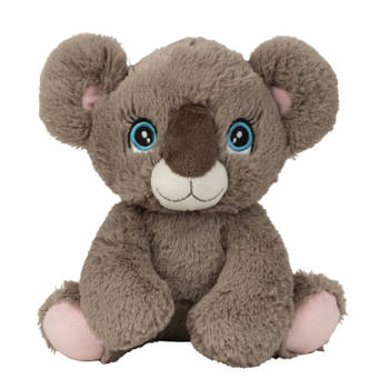 Koala knuffel van zachte pluche - speelgoed dieren - 21 cm - Knuffeldier