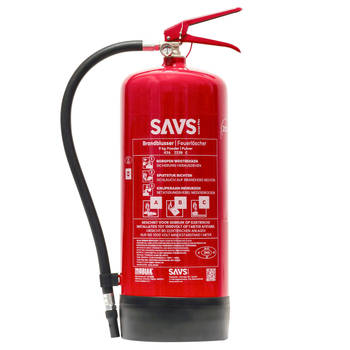 SAVS Brandblusser poeder 9 kg